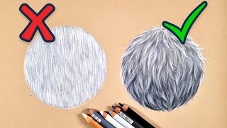 How *NOT* to draw FUR | Tips if you're struggling!