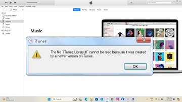 Fix The File " iTunes Library.itl" Cannot be Read Because it was Created by a Newer version iTunes.