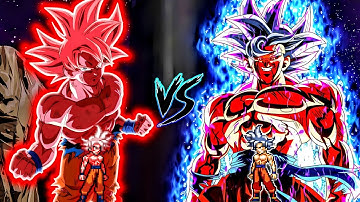 Goku MUI KaiokenX10 OP VS Son Goku US MUI V3.5 OP in Jump Force Mugen