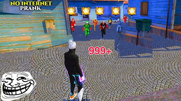 NO INTERNET PRANK |  para SAMSUNG A3,A5,A6,A7,J2,J5,J7,S5,S6,S7,S9,A10,A20,A30,A50,A70 / FREE FIRE