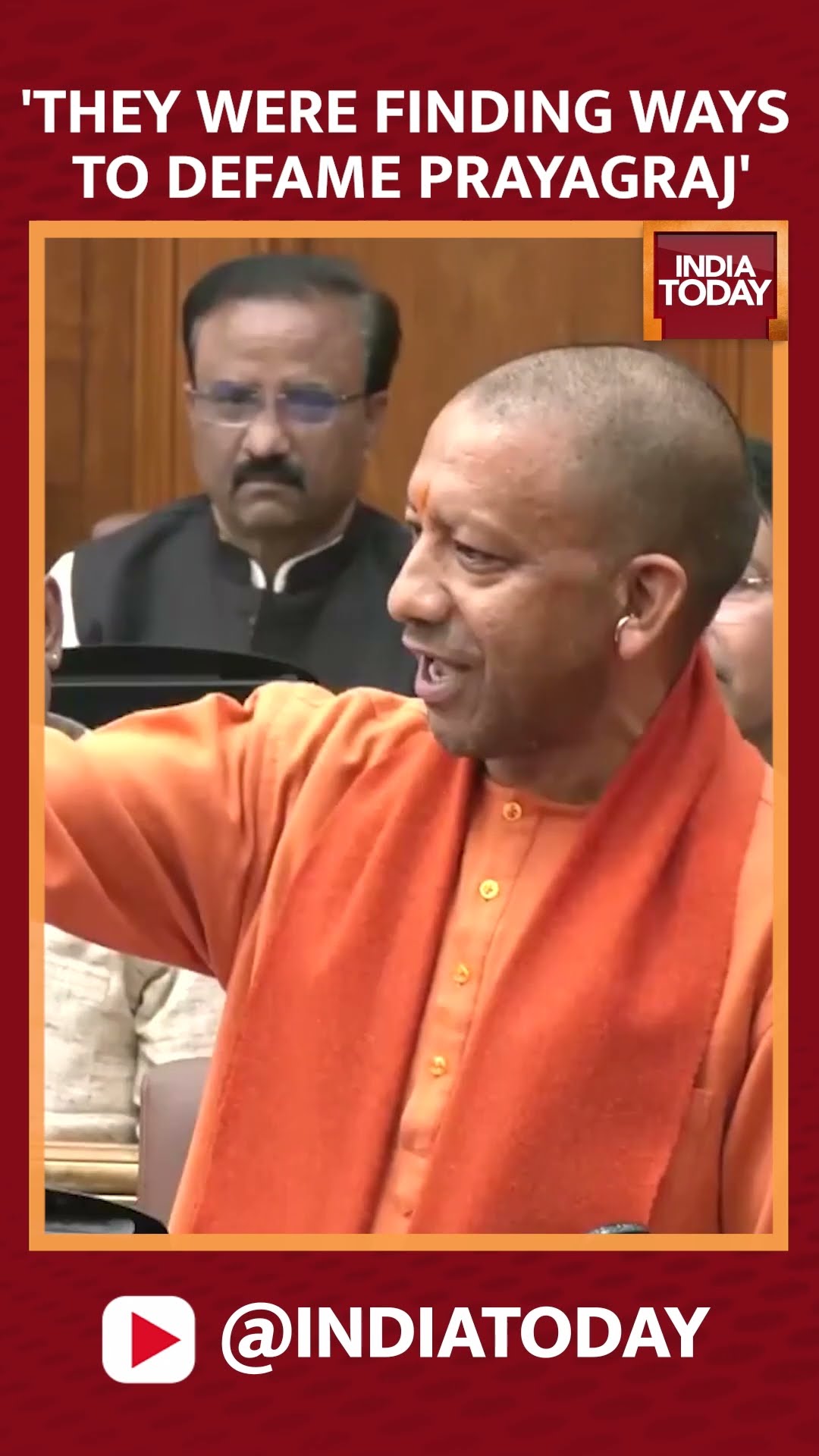 UP CM Yogi Slams Congress And Samajwadi Party For Defaming Prayagraj #mahakumbh #yogiadityanath