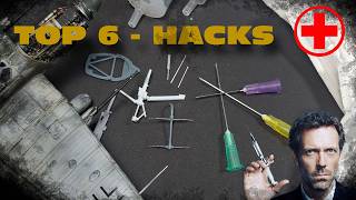 Top 6 Hacks - Hypodermic Needles And Syringes - Tutorial Level: Beginner