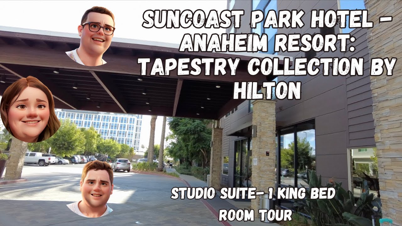 SunCoast Park Hotel Anaheim Resort near Disneyland: Room Tour