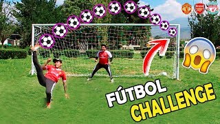 RETOS DE FÚTBOL | Penaltis, Voleas & CHILENAS 😱 [Premier League Challenge]