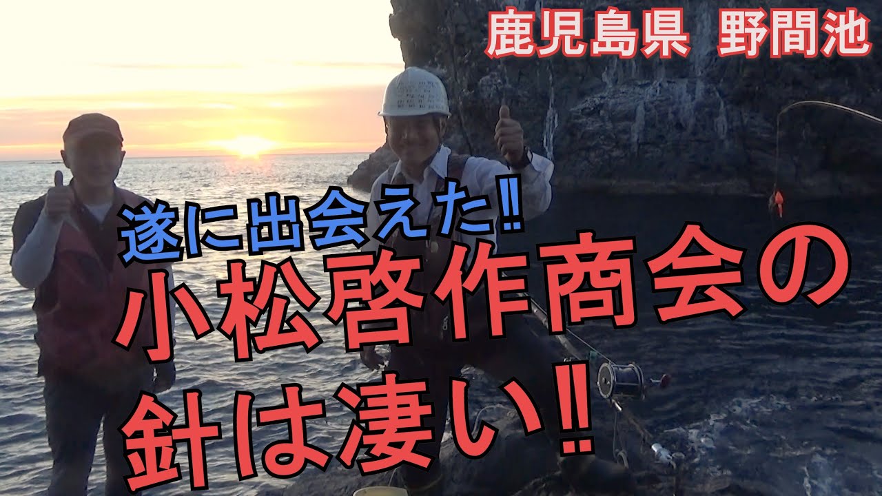 クエ【アラ】 鹿児島県 野間池 サキが鼻　理想の釣針でアラを狙う‼