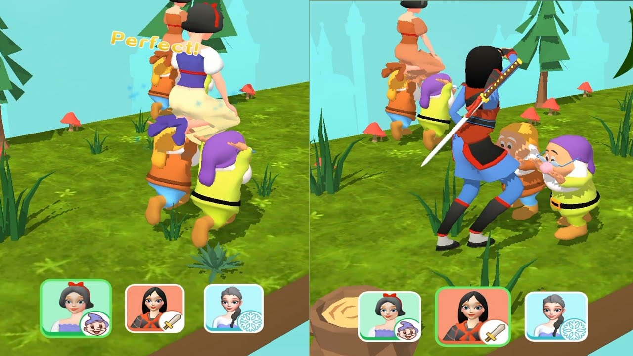 Princess Shift 🎈🎃 BIG UPDATE!! All Levels Gameplay Android,iOS