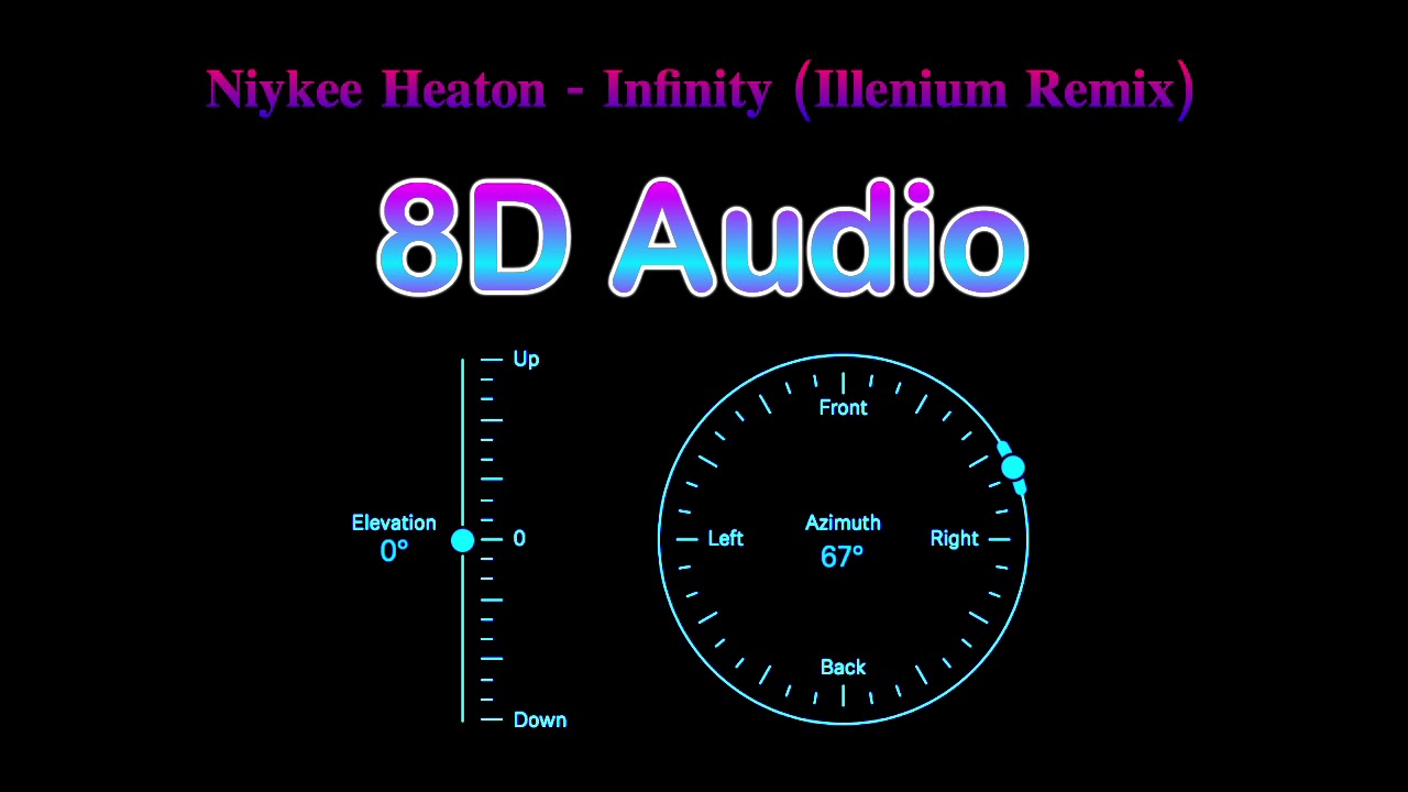 Niykee Heaton - Infinity (Illenium Remix) [8D Audio]