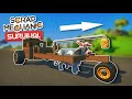 I Have No Fuel... Time to Build a Woc Powered Car! - Scrap Mechanic Survival Mode #17