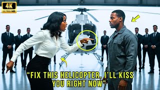 “Fix this helicopter, I’ll kiss you right now” — CEO Mocked the Single Dad Janitor Before Everyone