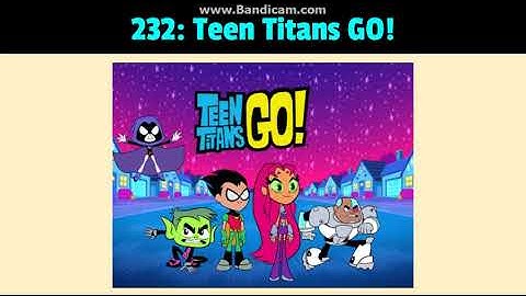 My By the Numbers List (Mega Extended) [Part 6]