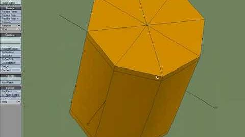 Collapse Polygons Tutorial in Newtek