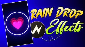 Rain drop effect in mobile | Node video