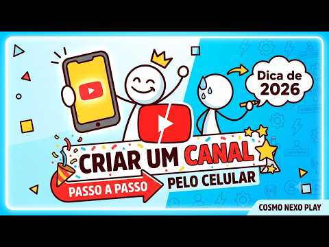 Como Criar um Canal no YouTube pelo Celular (Passo a Passo)