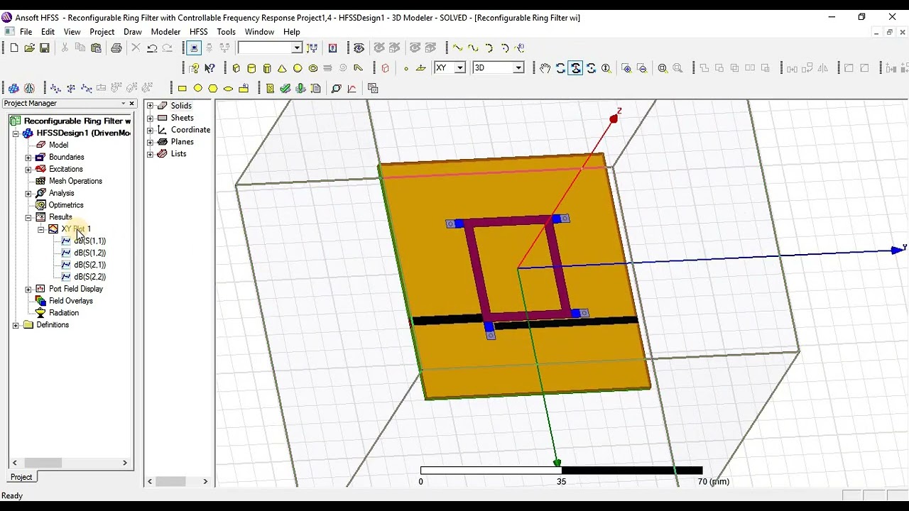 SATCOM User Terminal With Complete Beam Steering Using a Shared Aperture Metasurface hfss