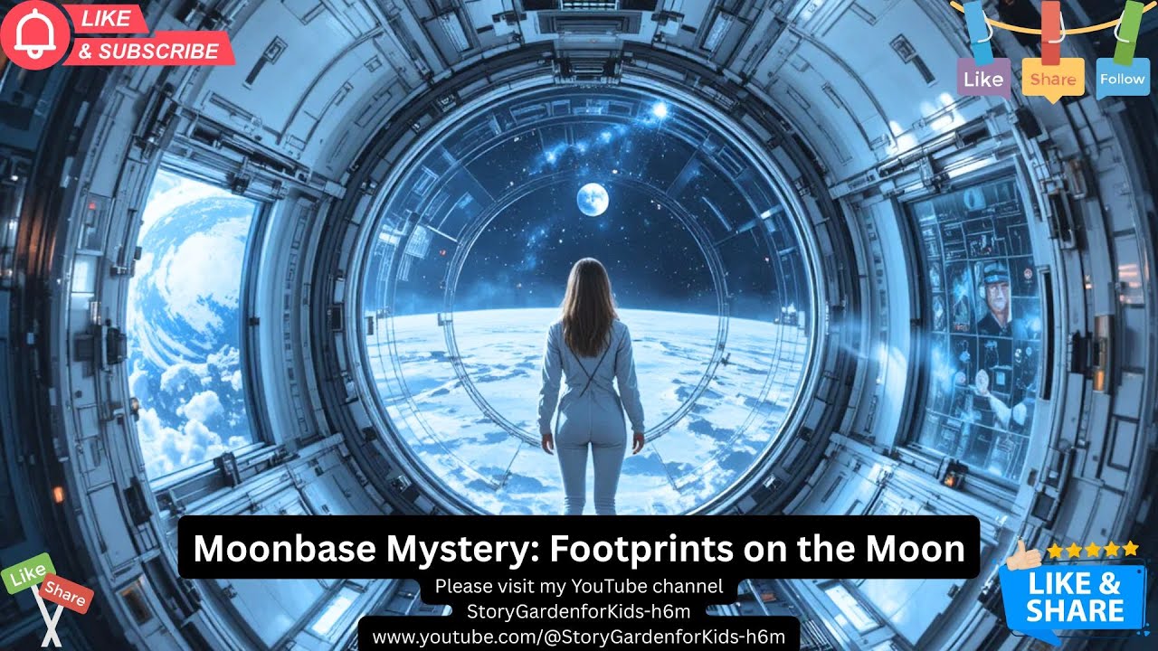 Moonbase Mystery  Footprints on the Moon