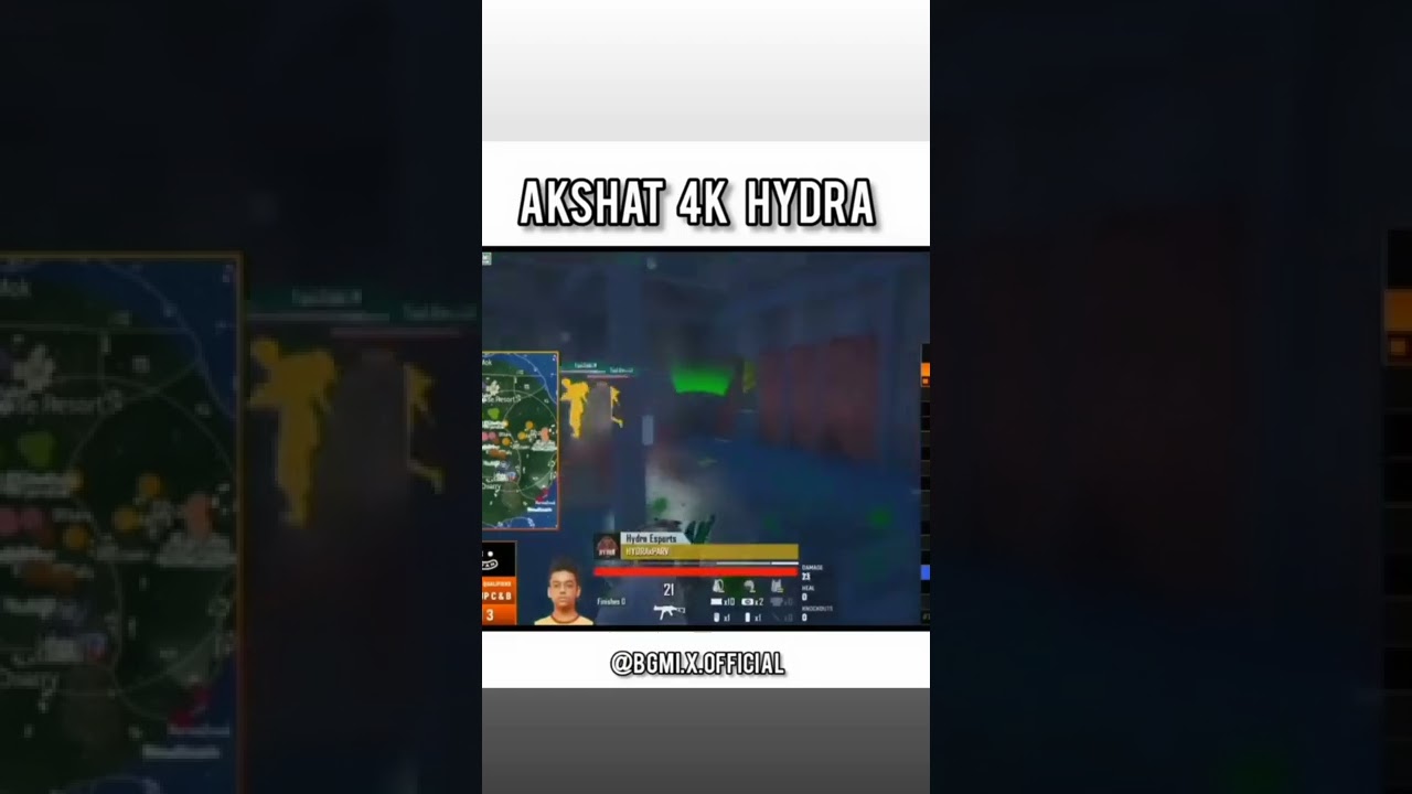 Hydra react on SouL Akshat 1v4 Hydra 🚀🚀