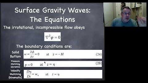 EEPS1520: Gravity Waves