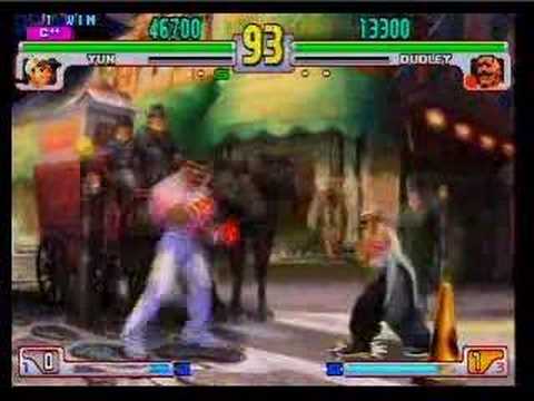 SFIII: 3rd Strike - Yun [Gashuu] vs Dudley [Aiku]