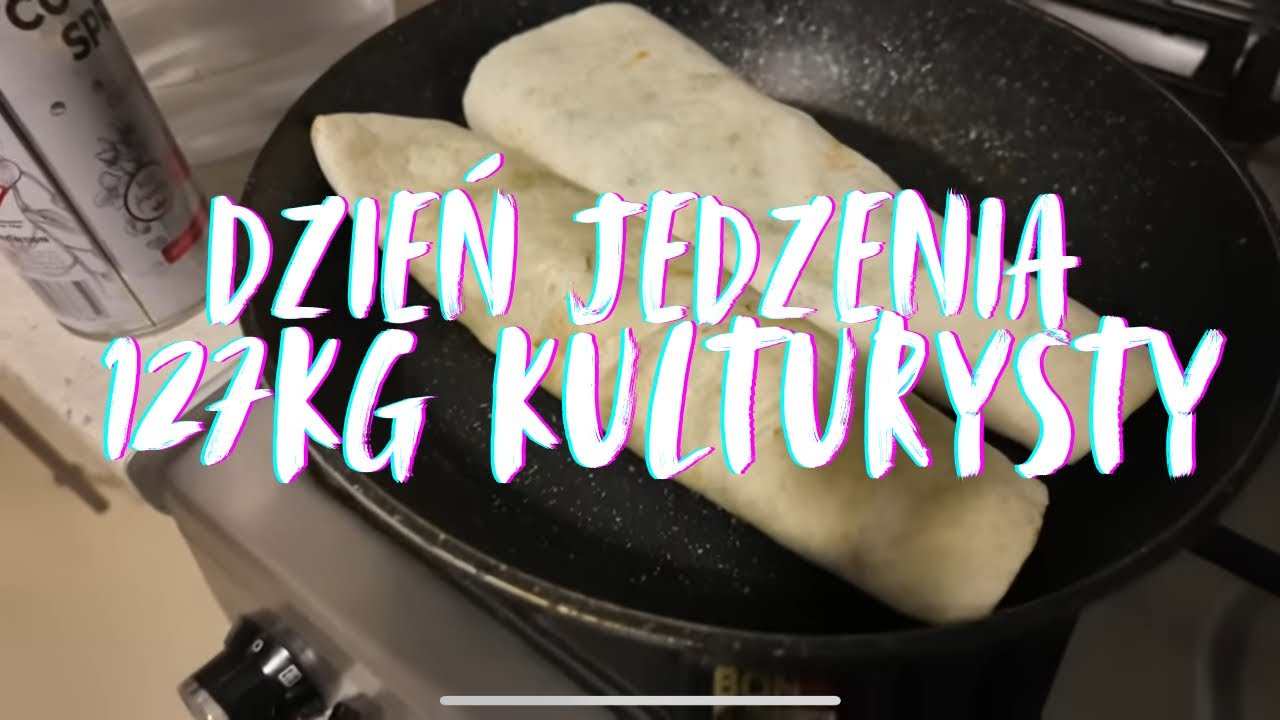 127KG KULTURYSTA - ILE MUSI JEŚĆ NA MASIE? DZIEŃ JEDZENIA TEST NOWEGO KLEIKU