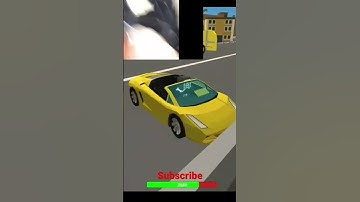 singing man crashes car in simple sandbox 2 #shorts