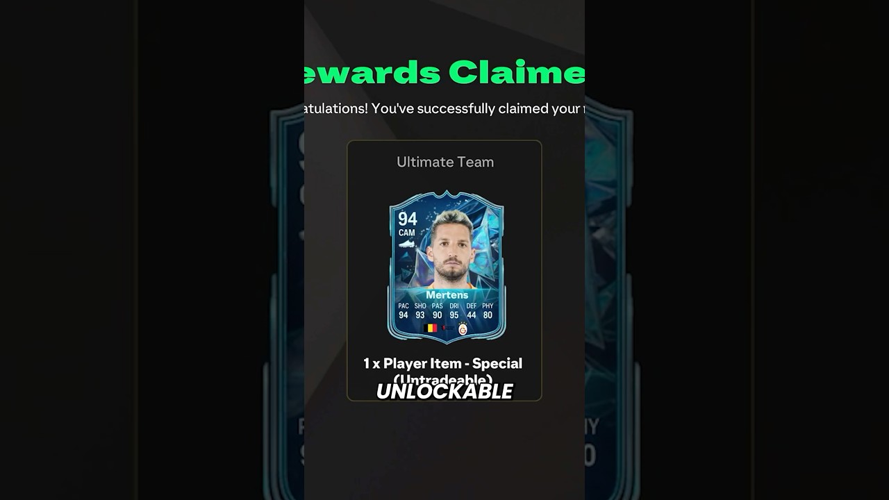 🇧🇪 94 TOTS Moments Mertens Player Review 🤝