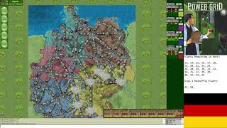 Power Grid - Germany 4-Player Game (Brown-Aqua-Red-Blue), funkdoc/florentino/mastaba/lmjia111
