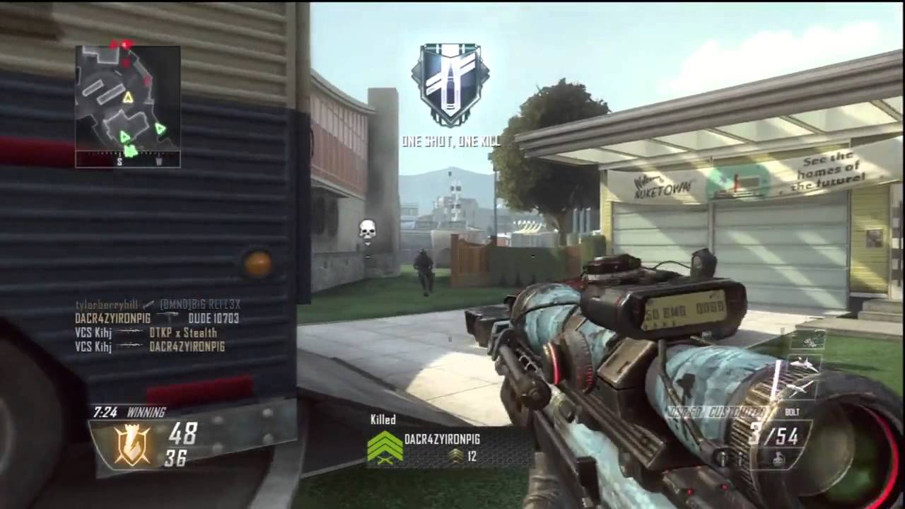 Dope 6 man on screen Black Ops 2 Feed!