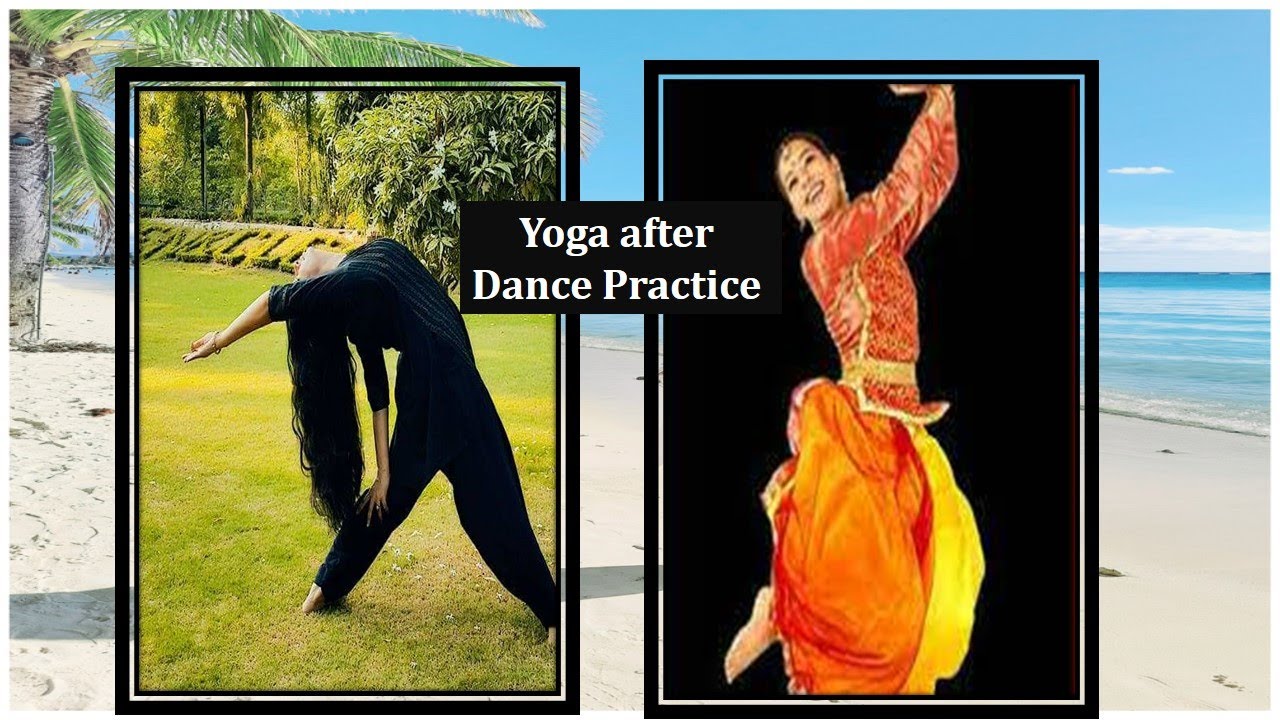 Yoga practice after dance/ cardio | Relaxing stretches and bendings to relax Whole body