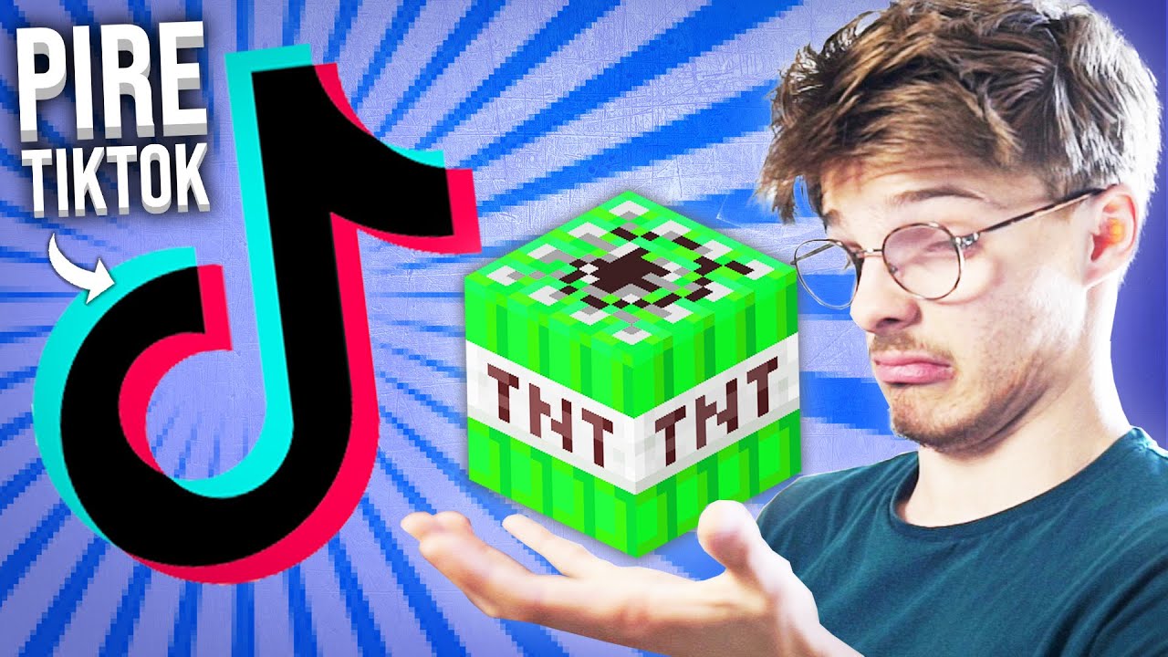 LES PIRES ASTUCES MINECRAFT DE TIKTOK ?! (#3) - YouTube
