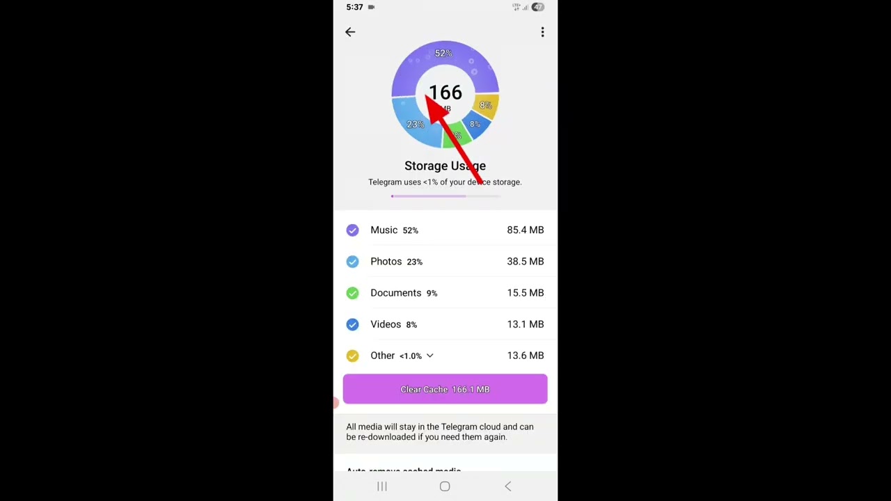 Telegram me data and storage kaise dekhe | Telegram me data anc storage khali kaise kare