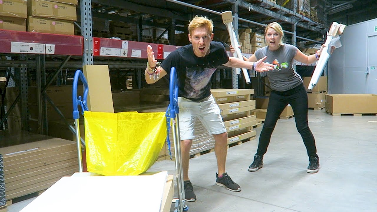 WE LOST 6 HOURS IN IKEA! YouTube
