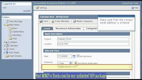 smartermail calendar 1