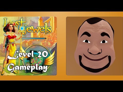 Lost Jewels 💎 - Match 3 Puzzle Level 20 😻 finished no Buster Gameplay #20 myGameHeaven ✅
