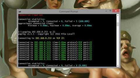 How to use PaPing a useful networking tool