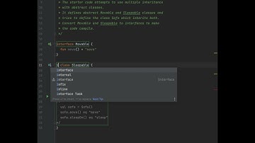 Kotlin - abstract class vs interface which one to use?