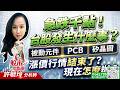 急跌千點！台股發生什麼事？ 被動元件 PCB 矽晶圓漲價行情結束了？現在怎麼辦？｜股市易點靈 許毓玲 分析師｜2026.07.07
