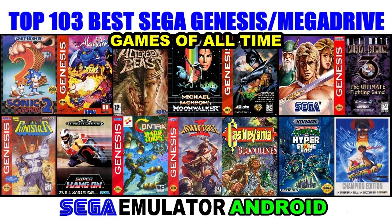 20 Best Sega Genesis Games Ever