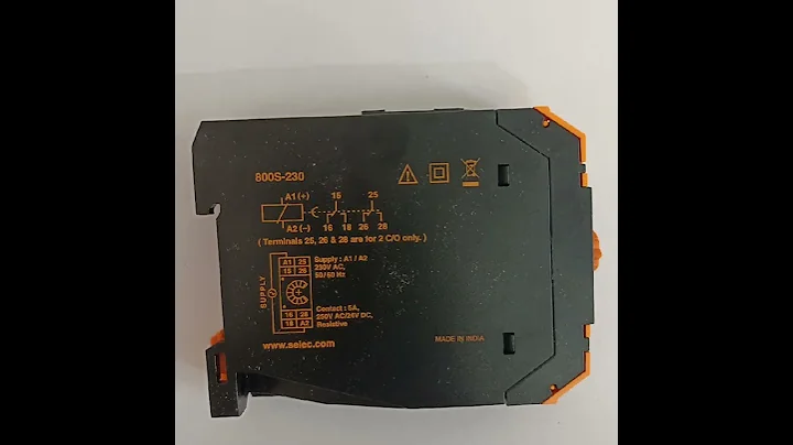 #TIMER#ON DELAY TIMER#SELEC#800S-1-ON-60S#PRODUCT IMAGE