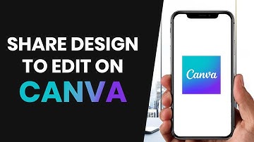 How To QUICKLY Share Canva Design To Edit (FULL GUIDE)