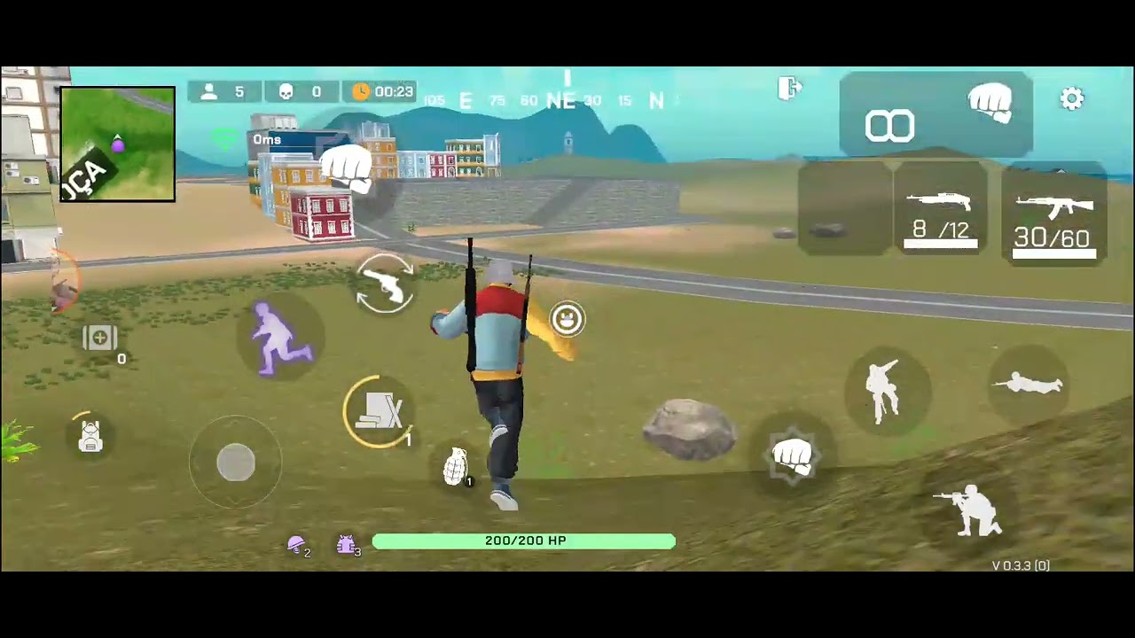 EL HERO MOBILE📲 GAMEPLAY🎮 beta version 👾CBT #elhero #akibalix