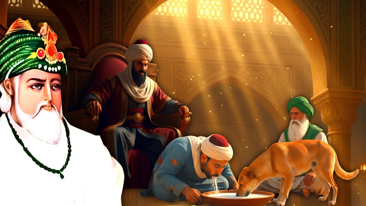 Hazrat Ghose Pak Ke Mureed Ne Kutte Ka Jhoota Dood Kyu Piya |Badshah Ke 4 Mushkil Sawal 