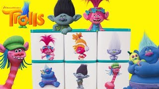 TROLLS Toy Surprise Blind Boxes Poppy, Branch, Cooper, Biggie, Dj Suki, Guy Diamond