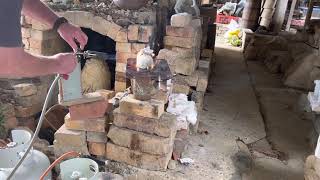 Dewaxing A Small Ceramic Shell Mould