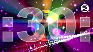 🎧 30 Minute Timer • New Year Music Mix • Colorful Countdown 30