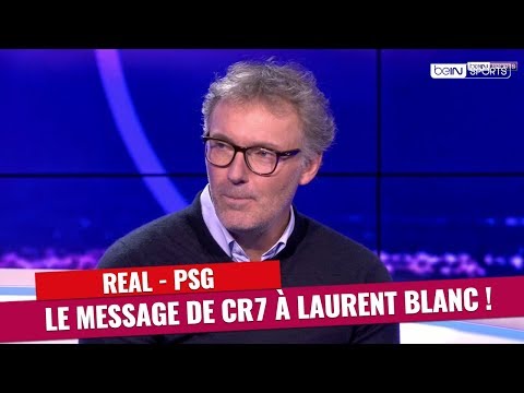 Real Madrid - PSG : Le message de Cristiano Ronaldo à Laurent Blanc
