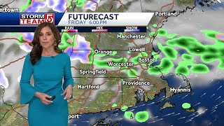 Video: Sunny start before showers move in