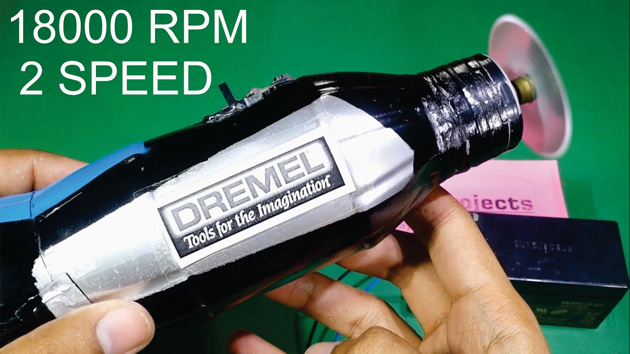 How to Make a Real DREMEL TOOL using Bottle - YouTube