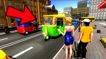 tuk tuk auto rickshaw new Android gameplay || gadi wala game || gadi wali game || kar wala game