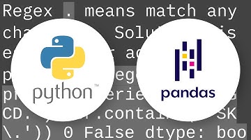 pandas str.contains() gives wrong results?