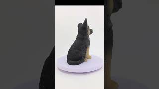 Hi-Line Gift Shepherd Pup Garden Statue